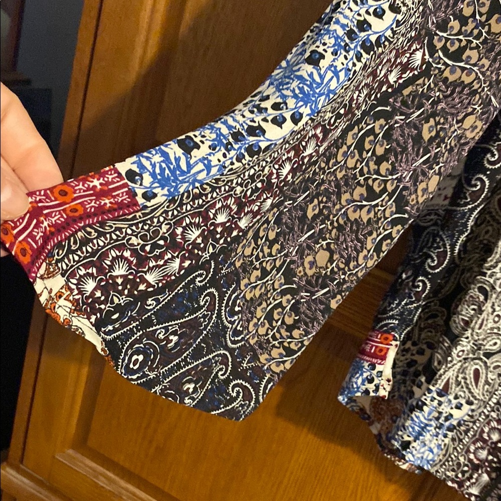 Cb Established 1962 Multicolor Patchwork Blouse. … - image 3